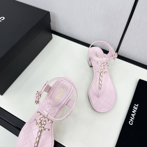 Replica Chanel Sandal For Women #1217148 $98.00 USD for Wholesale