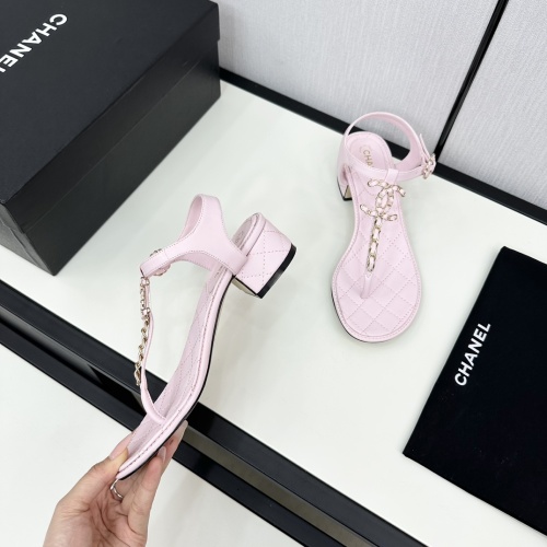 Replica Chanel Sandal For Women #1217148 $98.00 USD for Wholesale