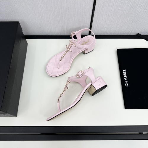 Replica Chanel Sandal For Women #1217148 $98.00 USD for Wholesale