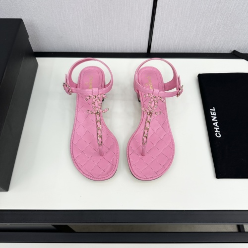 Replica Chanel Sandal For Women #1217149 $98.00 USD for Wholesale