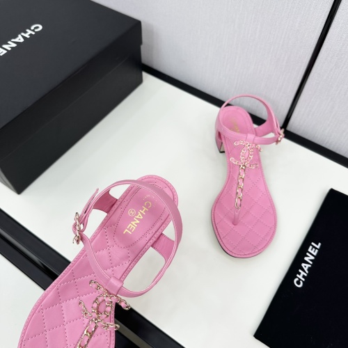 Replica Chanel Sandal For Women #1217149 $98.00 USD for Wholesale