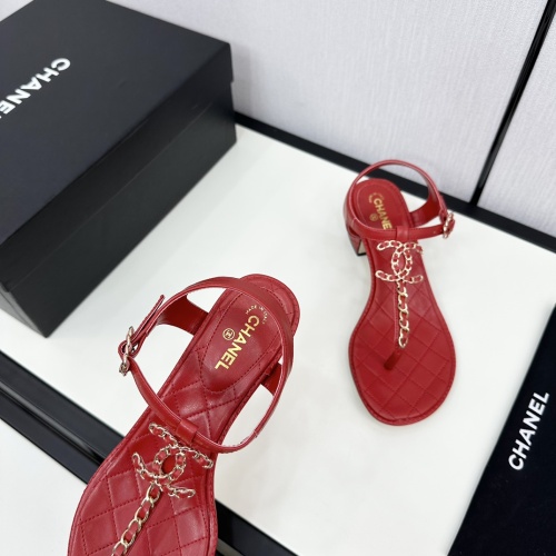 Replica Chanel Sandal For Women #1217150 $98.00 USD for Wholesale