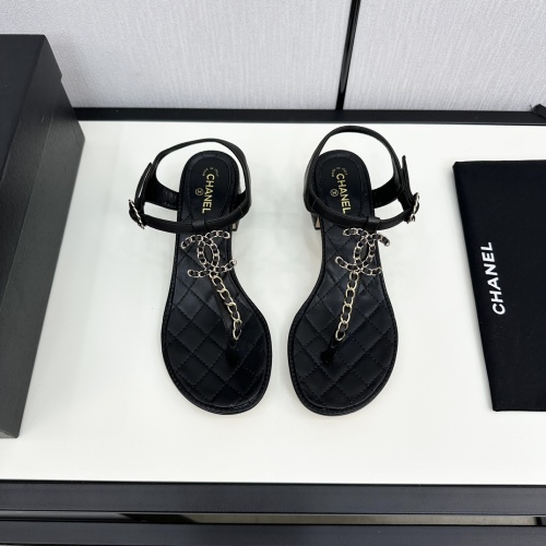 Replica Chanel Sandal For Women #1217152 $98.00 USD for Wholesale