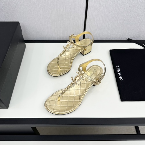 Chanel Sandal For Women #1217153 $98.00 USD, Wholesale Replica Chanel Sandal