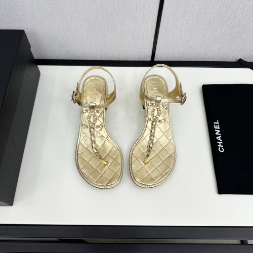 Replica Chanel Sandal For Women #1217153 $98.00 USD for Wholesale