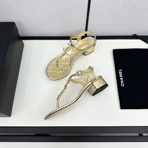 Replica Chanel Sandal For Women #1217153 $98.00 USD for Wholesale