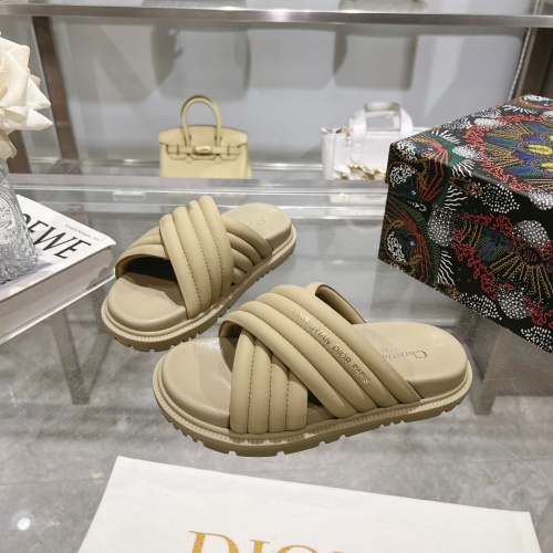 Christian Dior Slippers For Women #1217155 $88.00 USD, Wholesale Replica Christian Dior Slippers