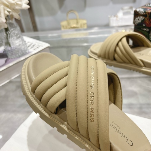 Replica Christian Dior Slippers For Women #1217155 $88.00 USD for Wholesale