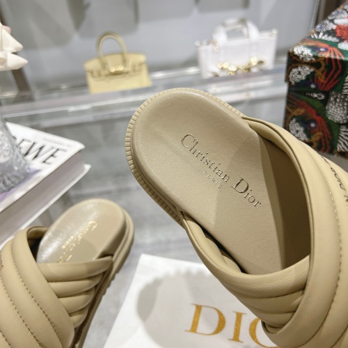 Replica Christian Dior Slippers For Women #1217155 $88.00 USD for Wholesale