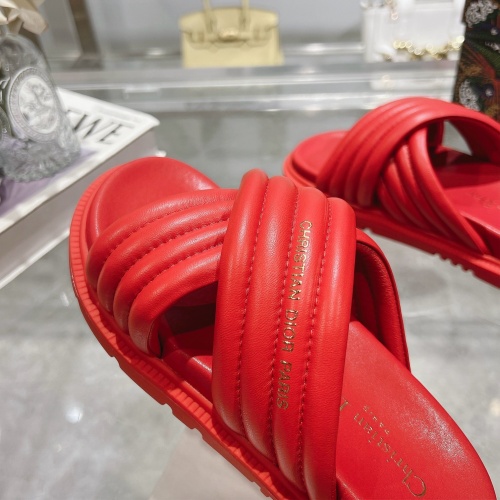 Replica Christian Dior Slippers For Women #1217156 $88.00 USD for Wholesale