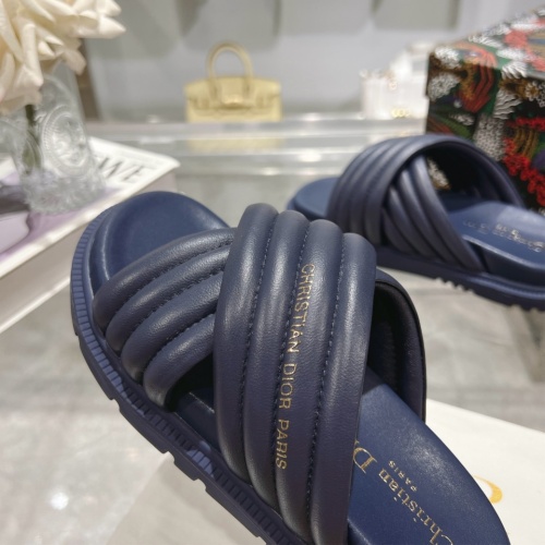 Replica Christian Dior Slippers For Women #1217157 $88.00 USD for Wholesale