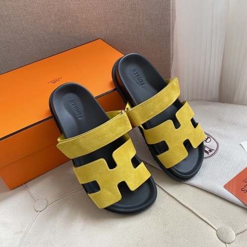 Replica Hermes Slippers For Women #1217169 $76.00 USD for Wholesale