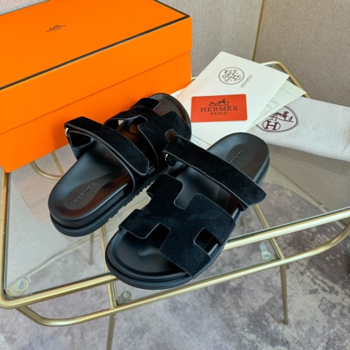 Replica Hermes Slippers For Women #1217177 $76.00 USD for Wholesale