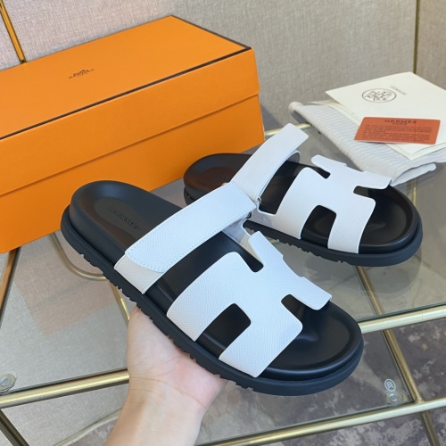 Replica Hermes Slippers For Women #1217194 $76.00 USD for Wholesale