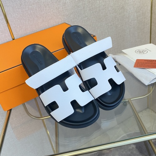 Replica Hermes Slippers For Women #1217194 $76.00 USD for Wholesale