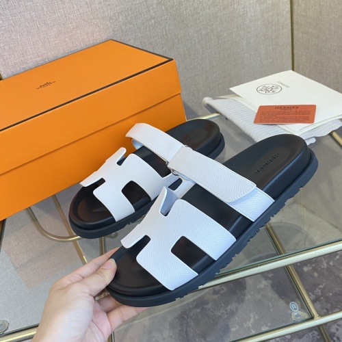 Replica Hermes Slippers For Women #1217194 $76.00 USD for Wholesale