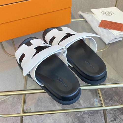 Replica Hermes Slippers For Women #1217194 $76.00 USD for Wholesale