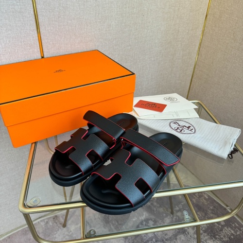 Replica Hermes Slippers For Women #1217198 $76.00 USD for Wholesale