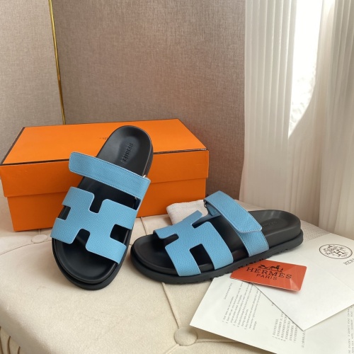 Replica Hermes Slippers For Women #1217214 $76.00 USD for Wholesale