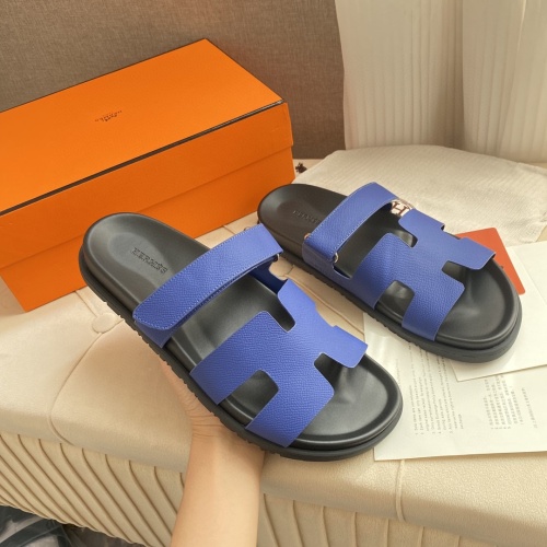 Replica Hermes Slippers For Women #1217216 $76.00 USD for Wholesale