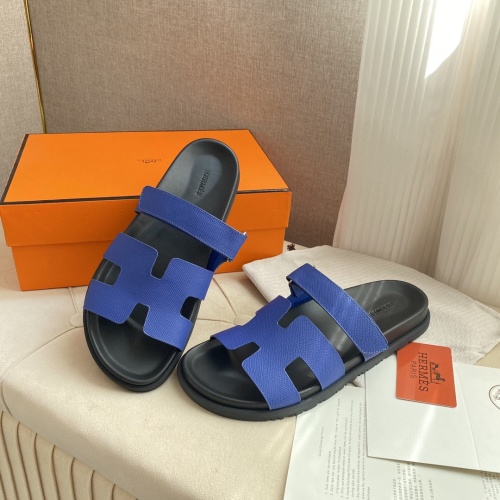 Replica Hermes Slippers For Women #1217216 $76.00 USD for Wholesale