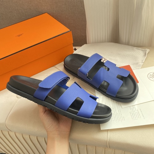 Replica Hermes Slippers For Women #1217216 $76.00 USD for Wholesale