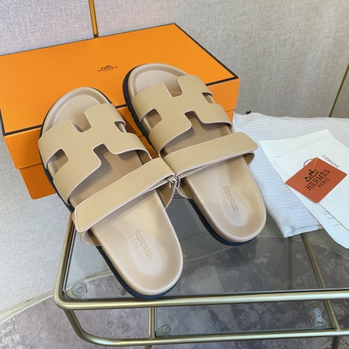 Replica Hermes Slippers For Women #1217220 $82.00 USD for Wholesale