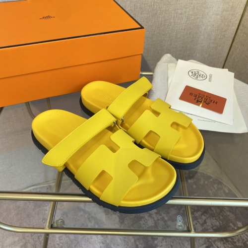 Replica Hermes Slippers For Women #1217222 $82.00 USD for Wholesale