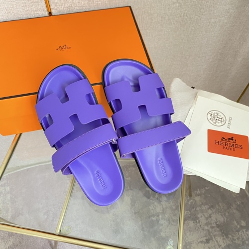 Replica Hermes Slippers For Women #1217229 $82.00 USD for Wholesale