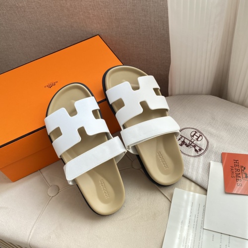 Replica Hermes Slippers For Women #1217233 $82.00 USD for Wholesale