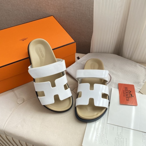 Replica Hermes Slippers For Women #1217233 $82.00 USD for Wholesale