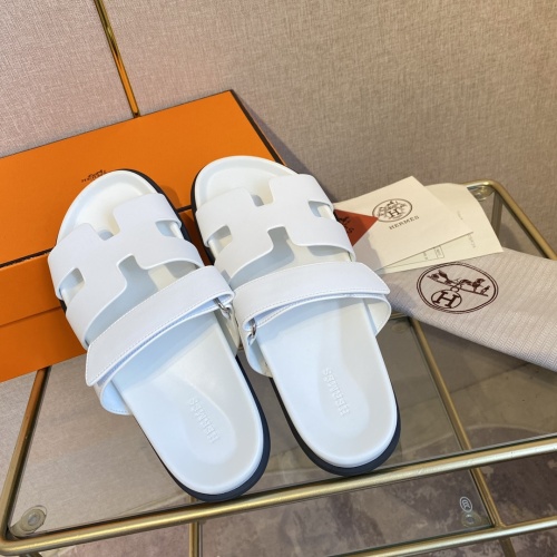 Replica Hermes Slippers For Women #1217235 $82.00 USD for Wholesale