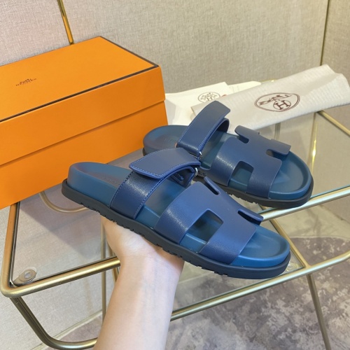 Replica Hermes Slippers For Women #1217237 $82.00 USD for Wholesale