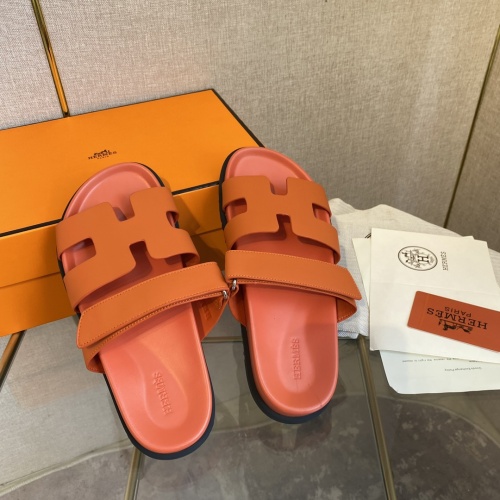 Replica Hermes Slippers For Women #1217239 $82.00 USD for Wholesale