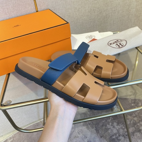 Replica Hermes Slippers For Women #1217242 $82.00 USD for Wholesale