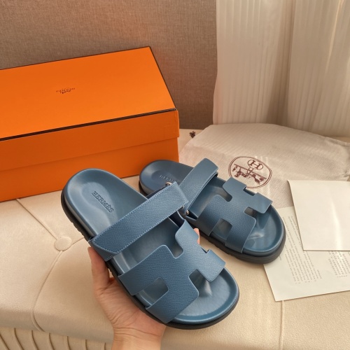 Replica Hermes Slippers For Women #1217253 $82.00 USD for Wholesale