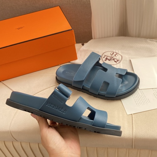 Replica Hermes Slippers For Women #1217253 $82.00 USD for Wholesale