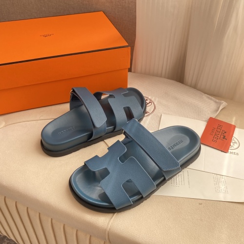 Replica Hermes Slippers For Women #1217253 $82.00 USD for Wholesale