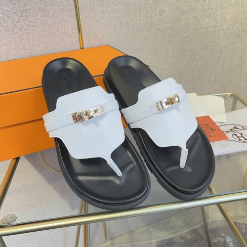 Hermes Slippers For Men #1217273 $76.00 USD, Wholesale Replica Hermes Slippers