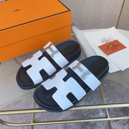 Hermes Slippers For Men #1217275 $76.00 USD, Wholesale Replica Hermes Slippers