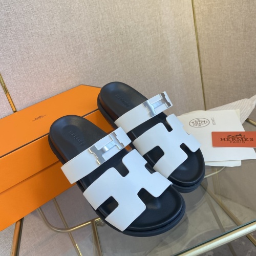 Replica Hermes Slippers For Men #1217275 $76.00 USD for Wholesale