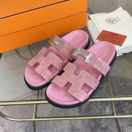 Hermes Slippers For Women #1217286 $82.00 USD, Wholesale Replica Hermes Slippers