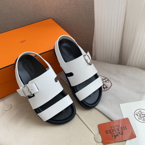 Replica Hermes Sandal For Women #1217296 $80.00 USD for Wholesale