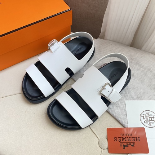 Replica Hermes Sandal For Women #1217296 $80.00 USD for Wholesale