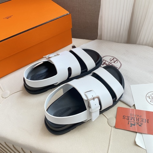 Replica Hermes Sandal For Women #1217296 $80.00 USD for Wholesale