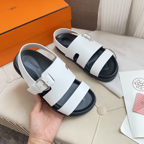 Replica Hermes Sandal For Women #1217296 $80.00 USD for Wholesale