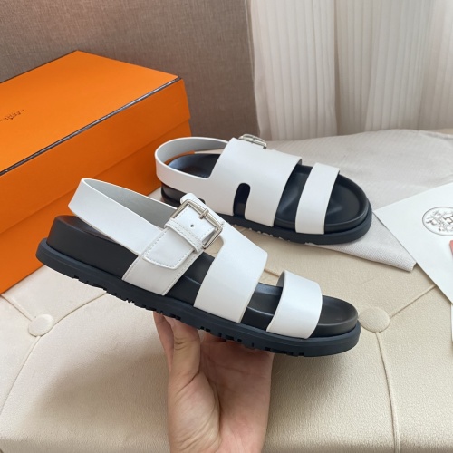 Replica Hermes Sandal For Women #1217296 $80.00 USD for Wholesale