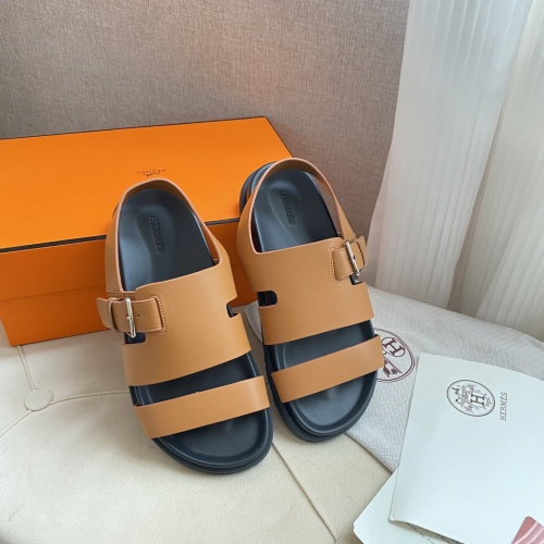 Replica Hermes Sandal For Men #1217297 $80.00 USD for Wholesale