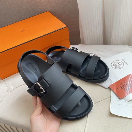 Replica Hermes Sandal For Men #1217300 $80.00 USD for Wholesale