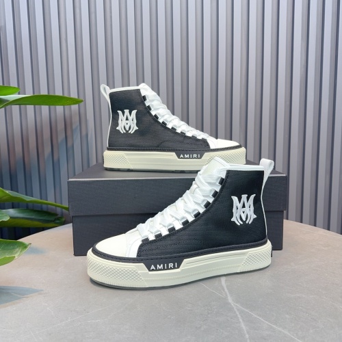 Amiri High Tops Shoes For Men #1217510 $115.00 USD, Wholesale Replica Amiri High Tops Shoes